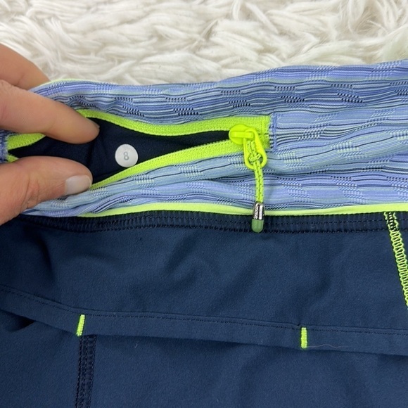 Lululemon Run: Speed Short *4-way Stretch Inkwell / Space Dye Twist Lullaby Ray - Picture 5 of 5
